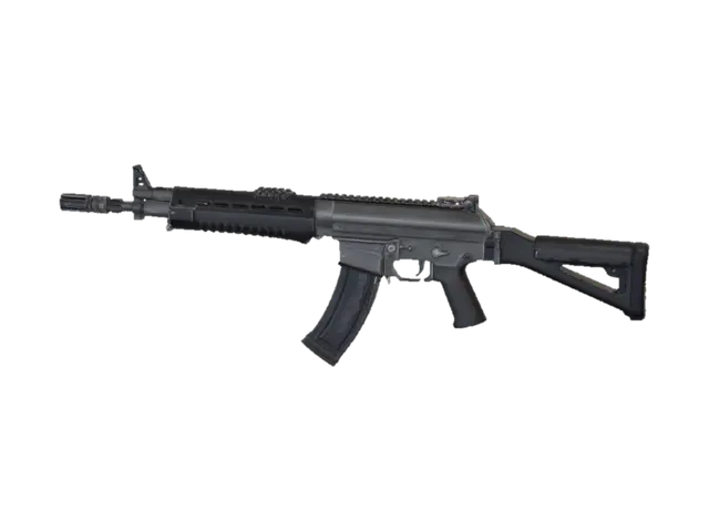 A hyper-realistic, tactical modern AK-74M assault rifle, military law enforcement spec.… - No 3D model, vytvořený pomocí AI