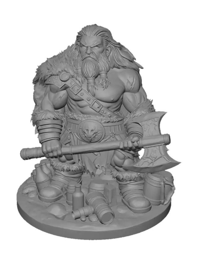 3D model for Bloodfury Berserker