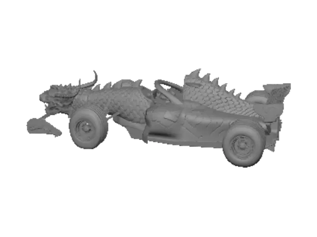 3D model for Dragon Speedster