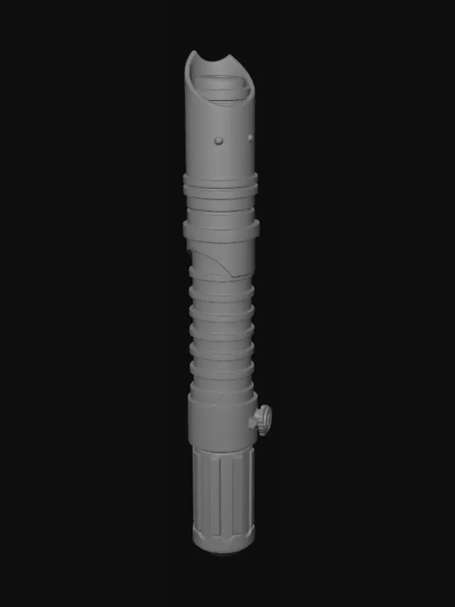 3D model for Saber Forge Lightsaber Hilt Components