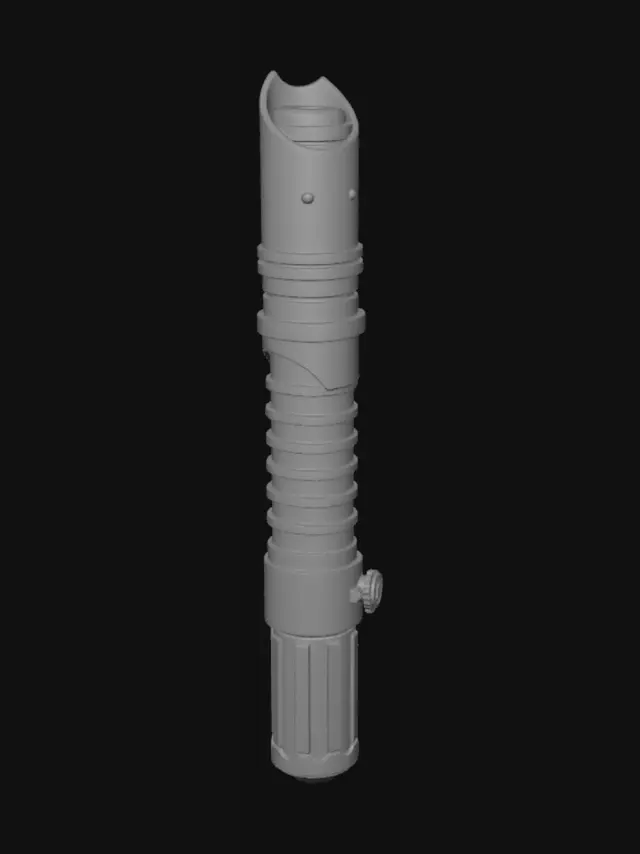 3D model for Saber Forge Lightsaber Hilt Components