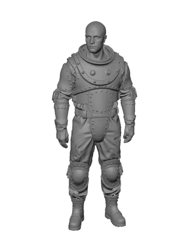 3D model for Rusted Warden