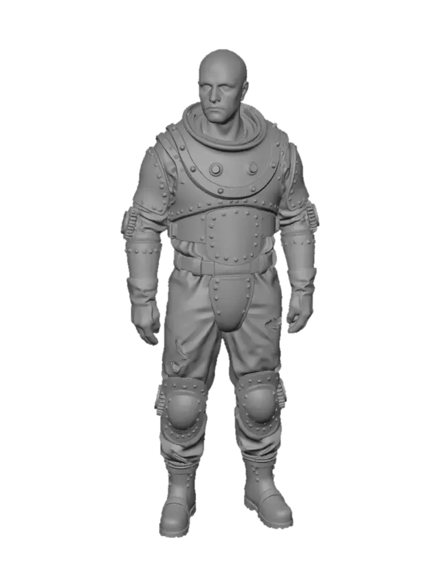 3D model for Rusted Warden