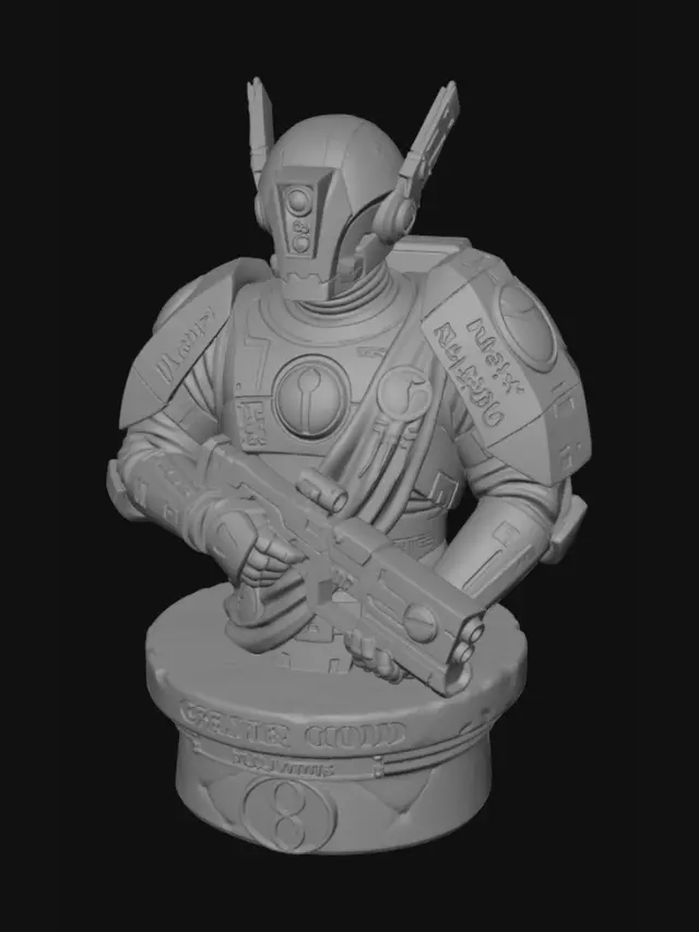3D model for Erstelle mir aus dem referenzbild ein 3d Modell.