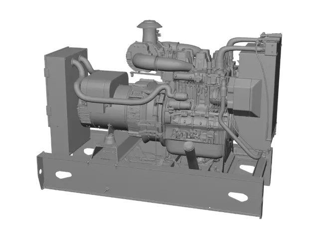 3D model for FG Wilson Diesel Generator