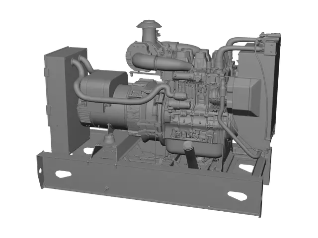 3D model for FG Wilson Diesel Generator