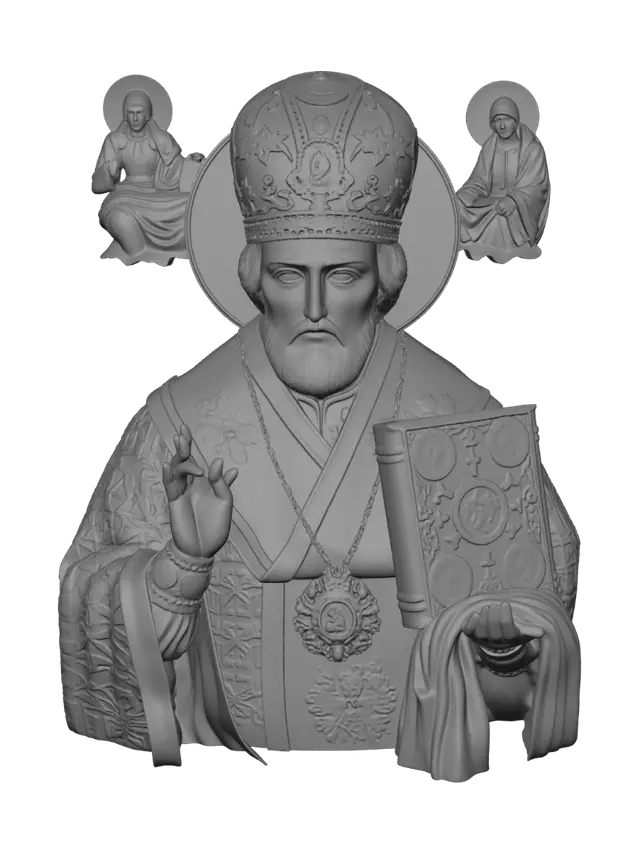 3D model for Saint Nicholas
