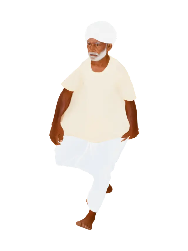 3D model for Pink Room Portrait of a Turbaned Elder