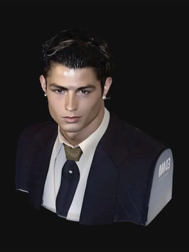 3D model for Sleek Portrait in a Suit
