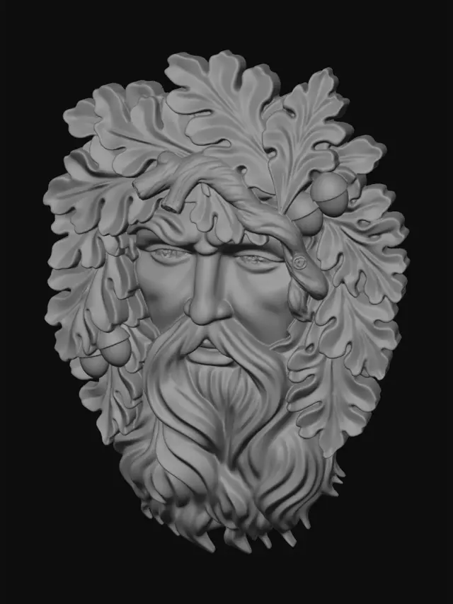 3D model for Oak Father