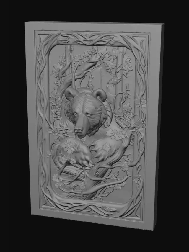 3D model for Bear in the Forest