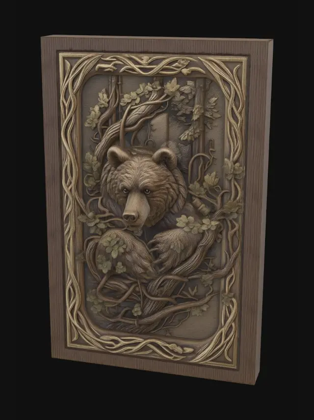 3D model for Bear in the Forest