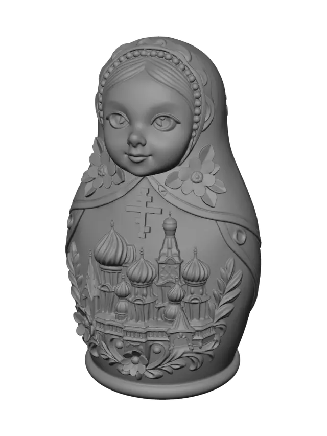 3D model for Matryoshka of Faith