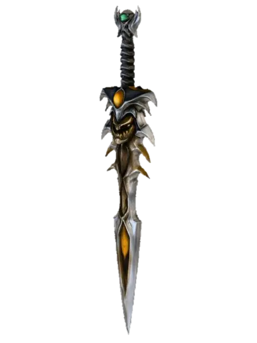 Doomblade - Blades 3D model, vytvořený pomocí AI