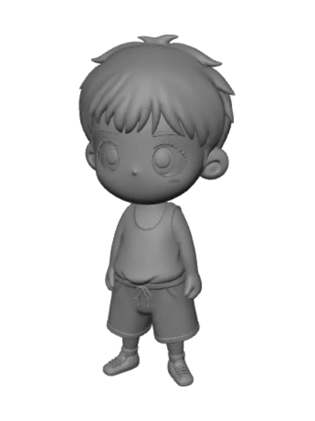 3D model for Little Boy in the Park