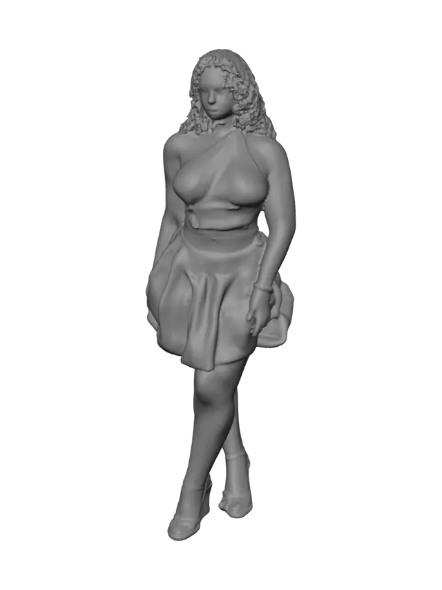3D model for Poolside Portrait