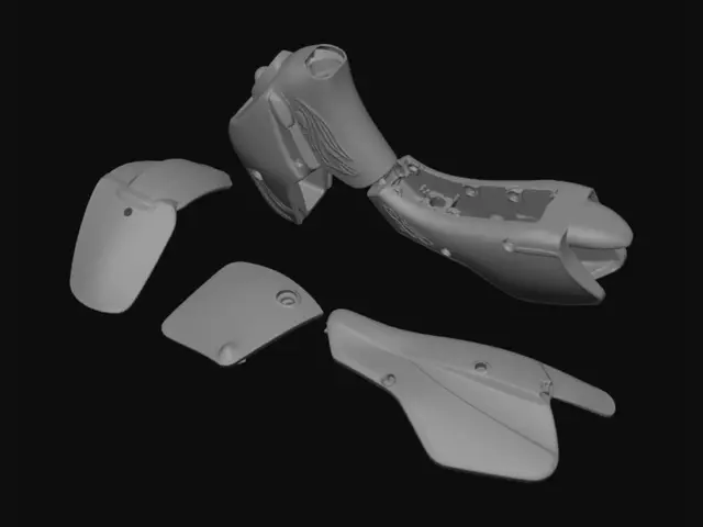 3D model for Panther Mono-Track Fairings