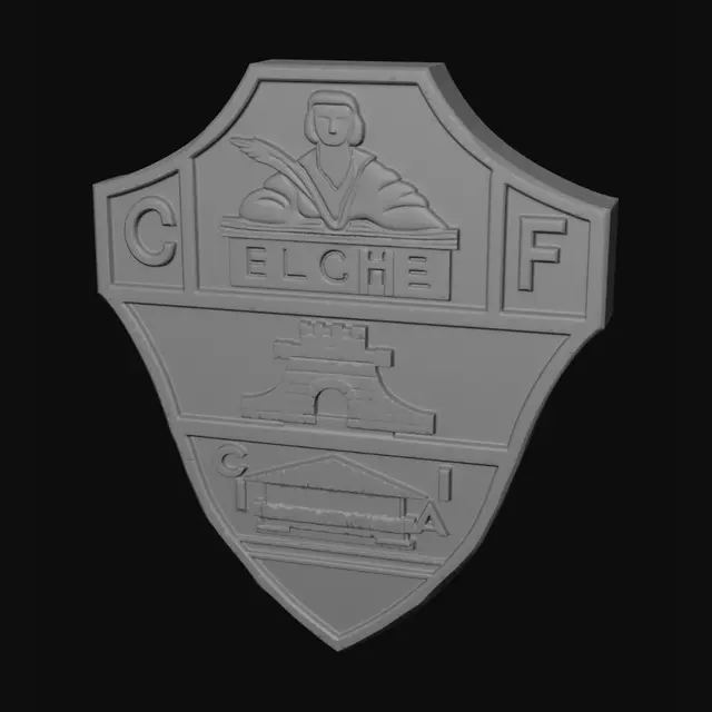 3D model for Elche CF Crest
