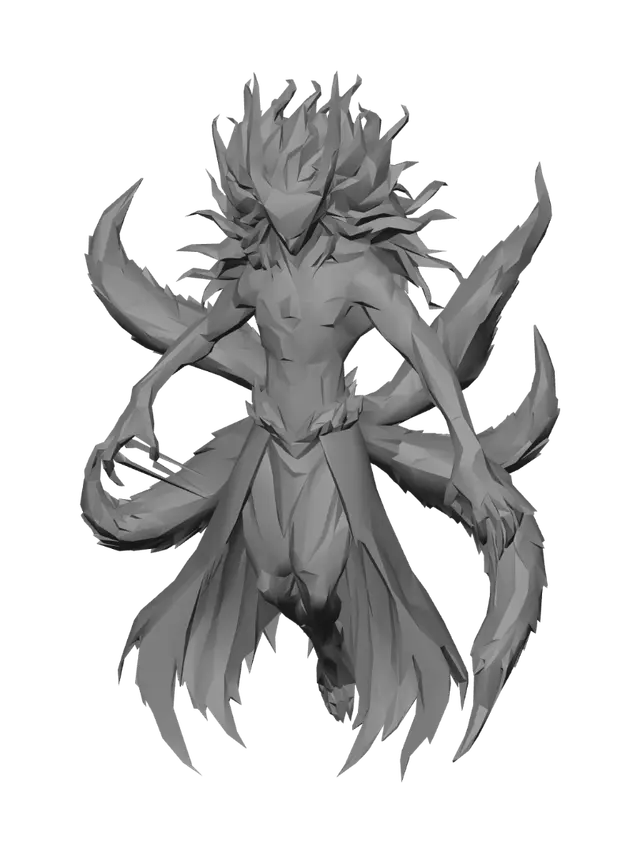 3D model for Abyssal Flamelord