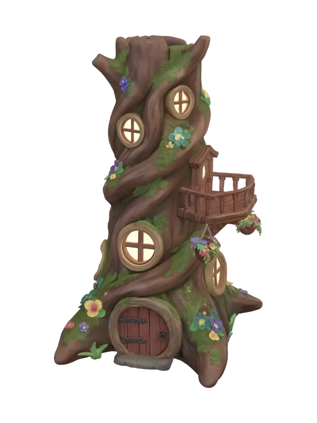 3D model for Whimsical Treehouse