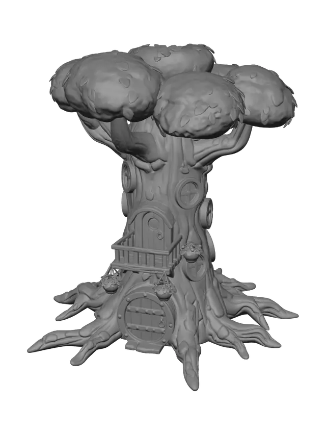 3D model for Enchanted Treehouse