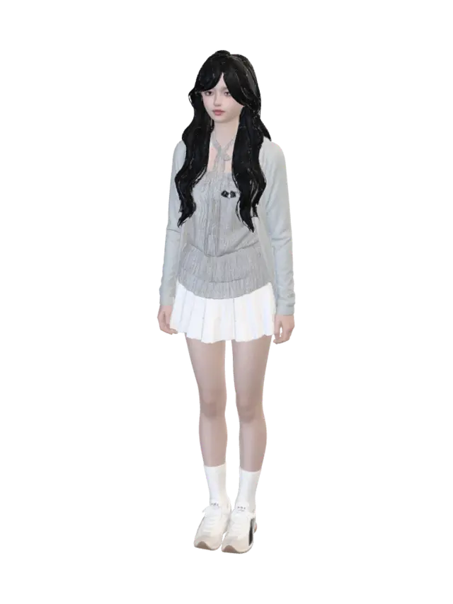3D model for Pastel Ruffle Ensemble