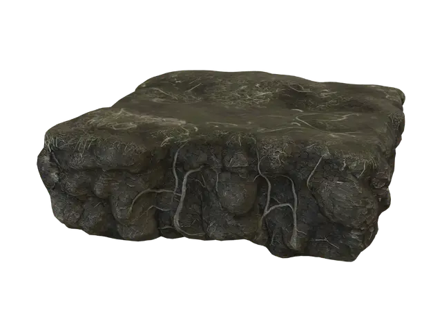 3D model for Floating Moss Rock