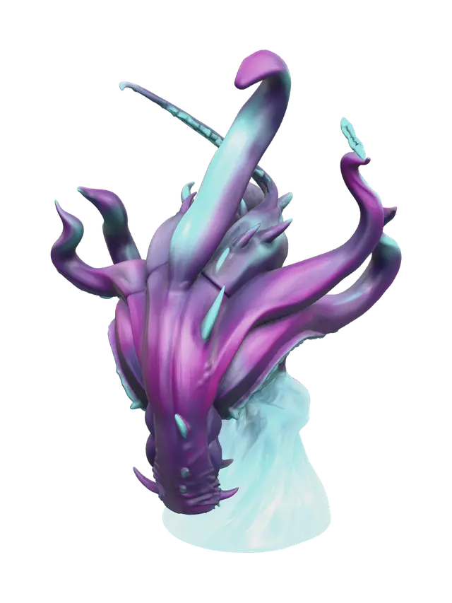 3D model for Weathered Aboleth
