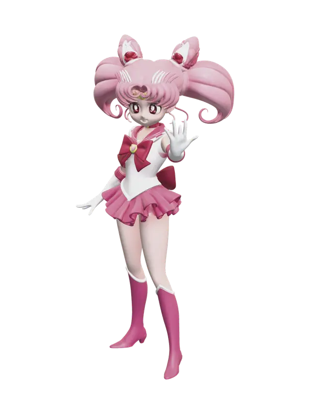 3D model for Fantasy Chibiusa
