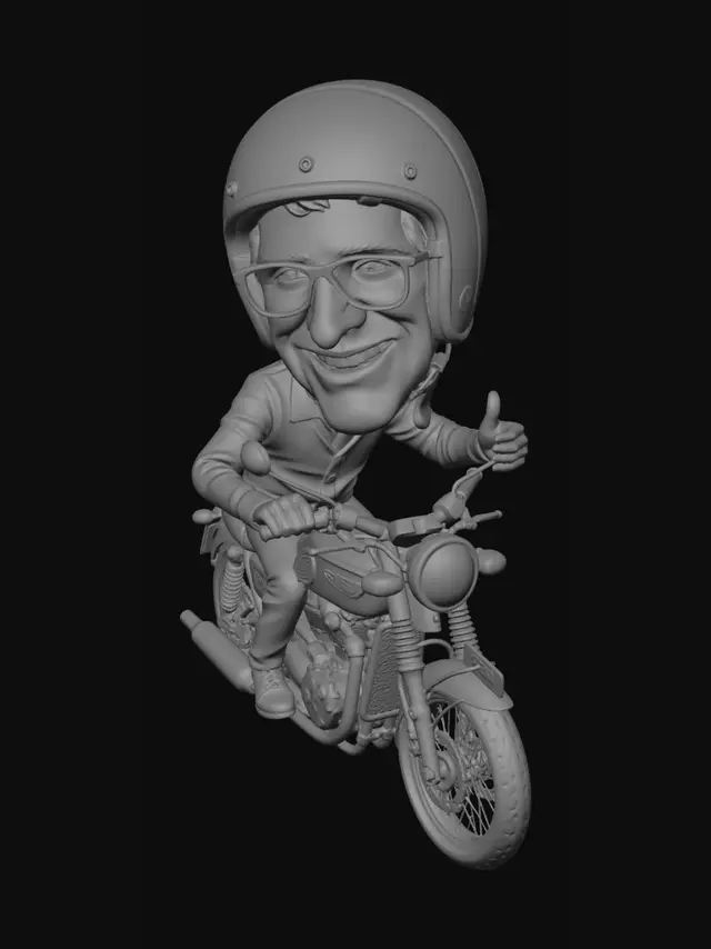 3D model for Ride to Perugia