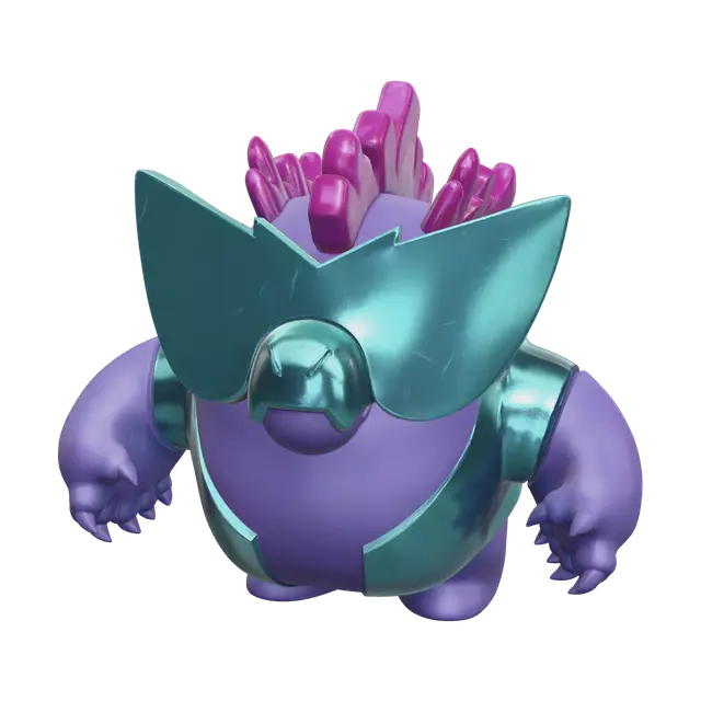 3D model for Stylized Brawl Stars Buzz