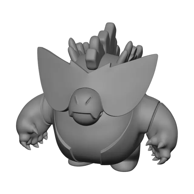 3D model for Stylized Brawl Stars Buzz