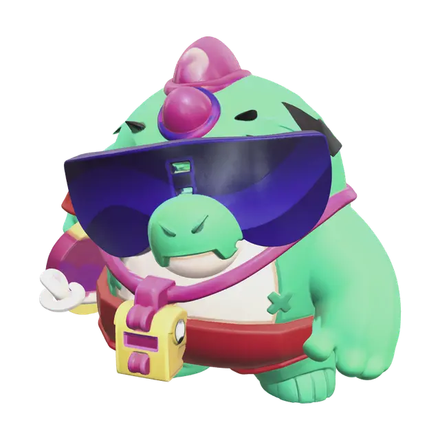 3D model for Brawl Stars Buzz