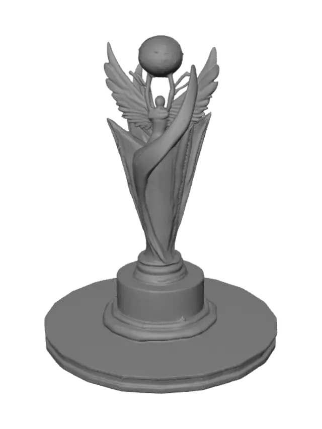 3D model for Winged Victory Trophy