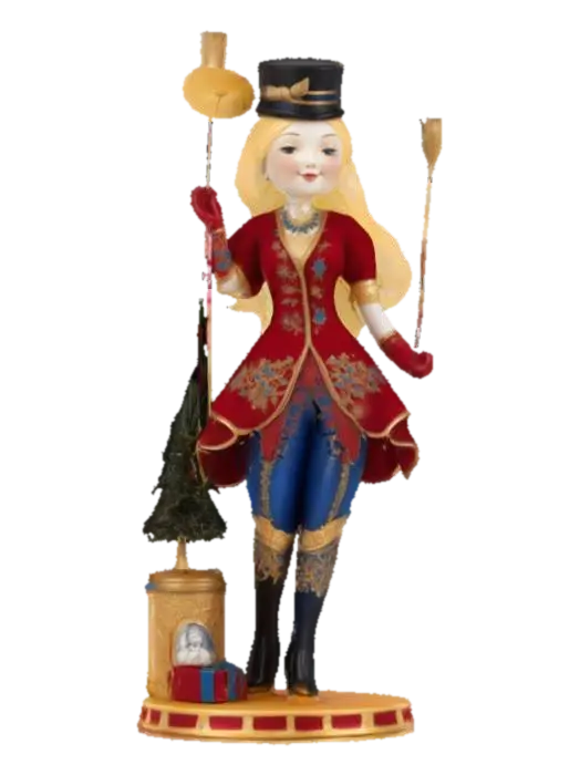 Apple White (Nutcracker Soldier) - Kneehighboots 3D model, vytvořený pomocí AI