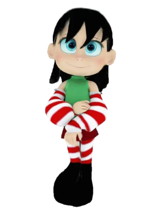 Noel Kringle - Santaclaus 3D model, vytvořený pomocí AI