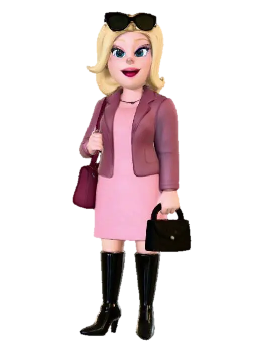 Modello 3D Vicki Alexander - Humanized, generato dall’IA