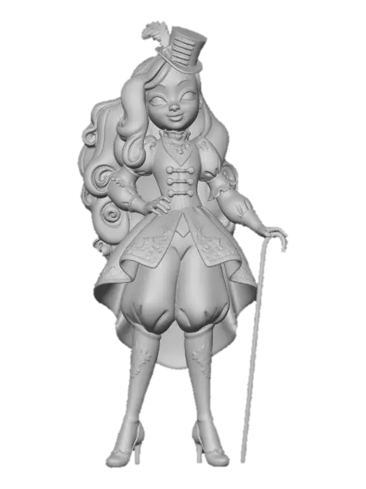 3D model for Apple White (Nutcracker Soldier)