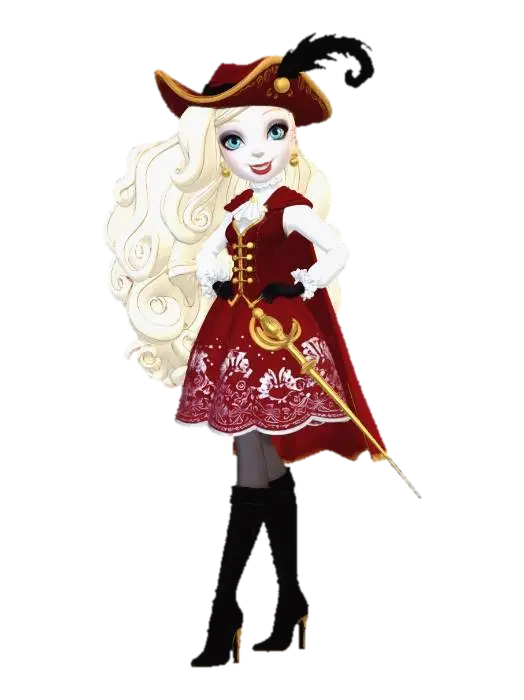 Crimson Corsair - Kneehighboots 3D model, vytvořený pomocí AI