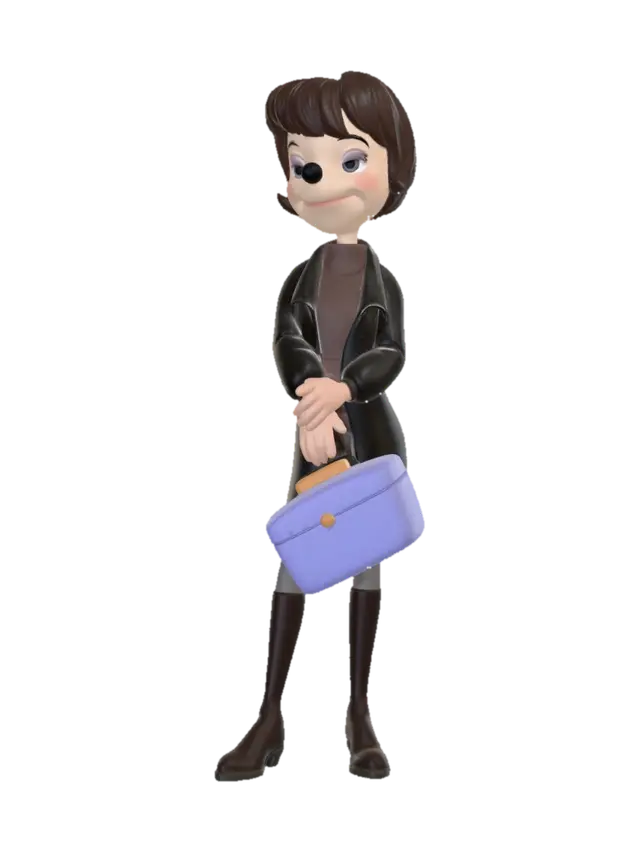 Briefcase Daydream - Romance 3D model, vytvořený pomocí AI