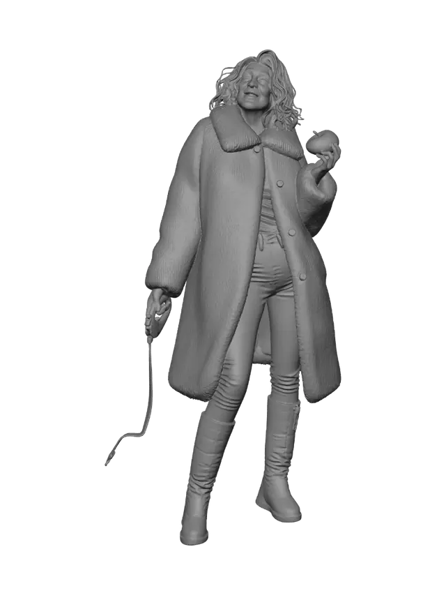 3D model for Mrs. Posh, The Dog Owner