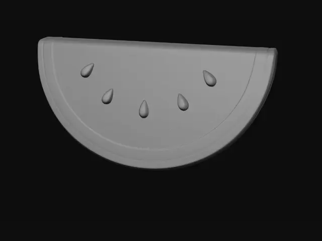 3D model for Watermelon slice