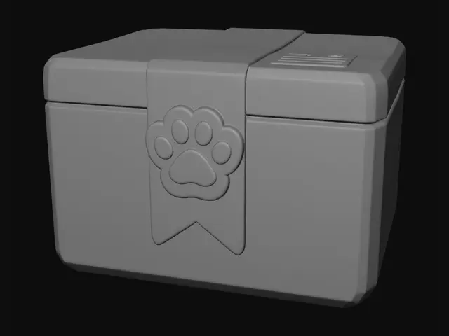 3D model for Pastel Paw Gift Box