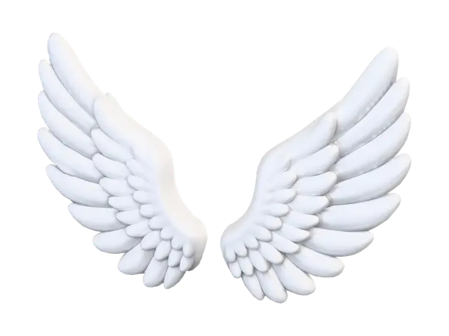 Modelo 3D de Angel Wings - Wing, generado por IA