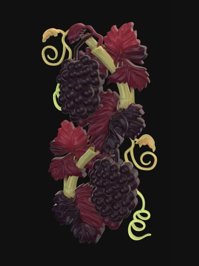 3D model for Gilded Grapes