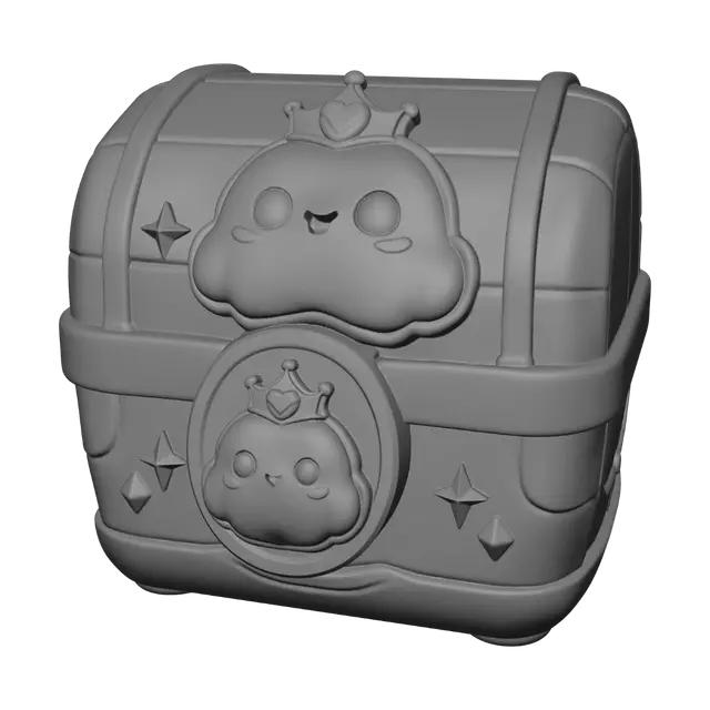 3D model for Crowned Cloud Chest