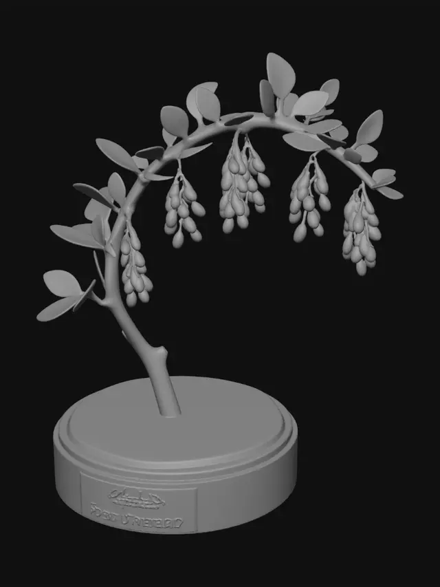 3D model for Gilded Leaf Arch