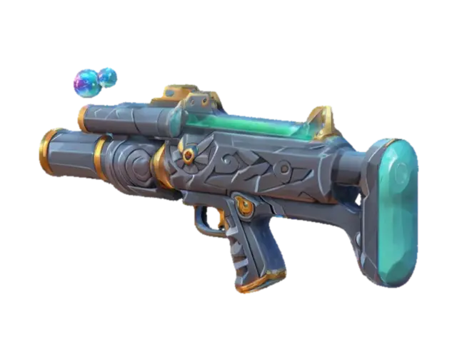 Low-poly perfection, cartoon masterpiece, a little-kids stylized advanced… - Chronoforgeweapon 3D model, vytvořený pomocí AI