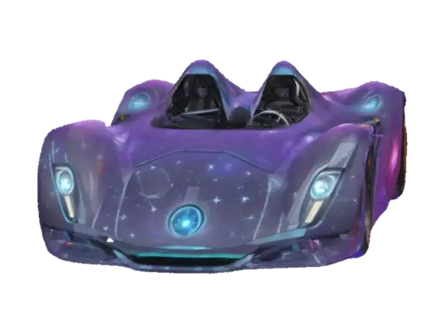Ultra-poly, Auto-dual, race-behicle, concept-vehicle, epic paint job, pristine lines… - Led 3D model, vytvořený pomocí AI