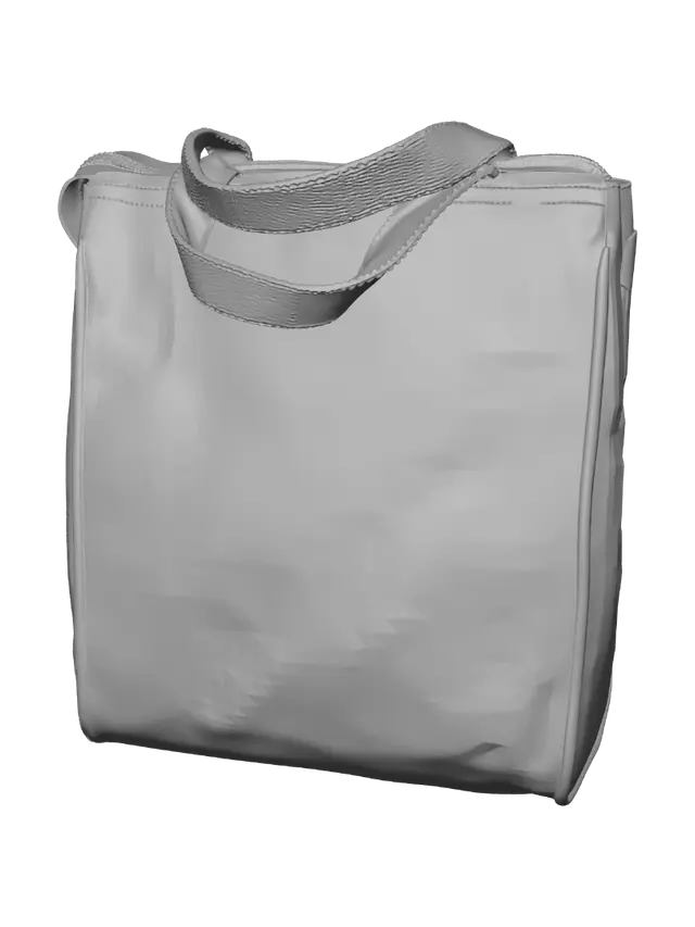 3D model for Navy Polka Dot Tote